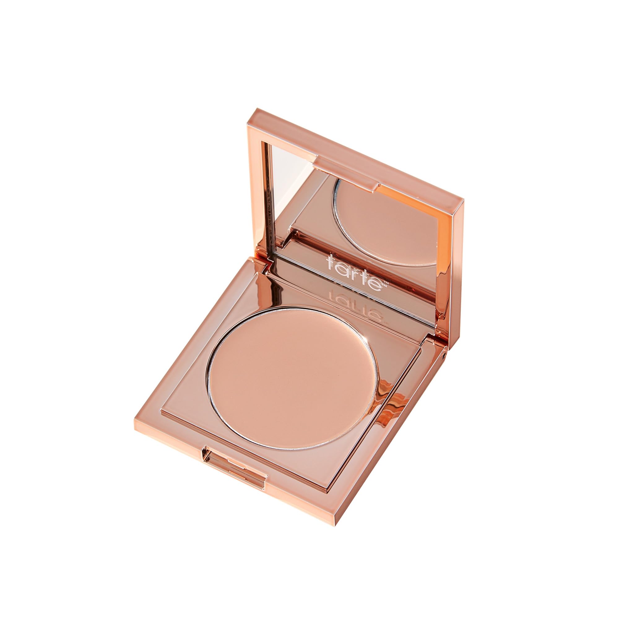 tarte envase frontal mostrando etiqueta y tono light-medium peach para cobertura