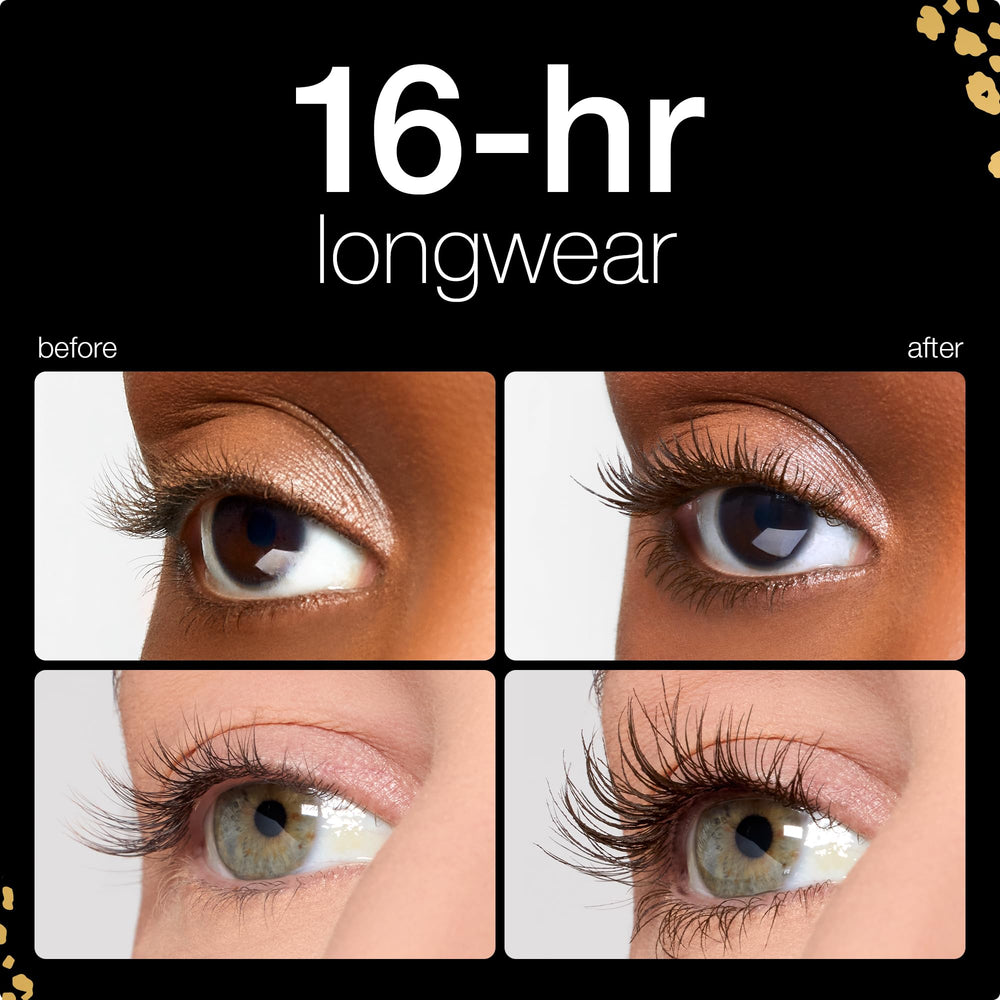 tarte maneater aplicación en pestañas demostrando volumen y rizo instantáneo
