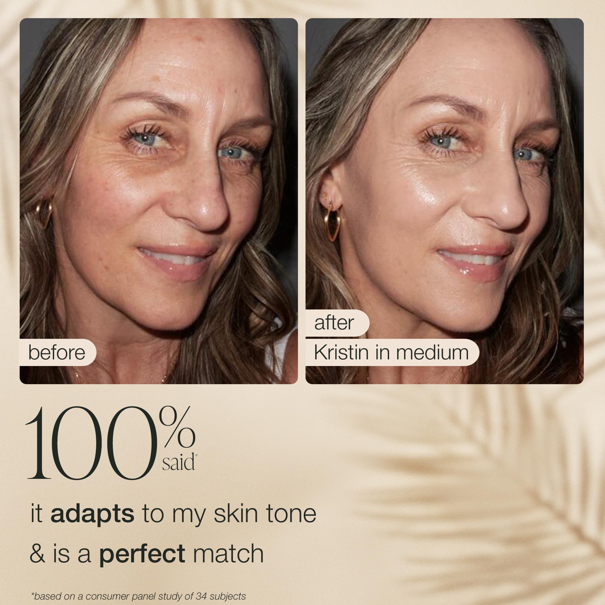 tarte suero aplicado en rostro estilo de vida para un acabado natural
