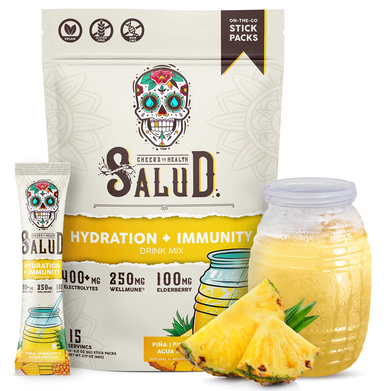 Taste Salud paquete delantero mostrando diseño y beneficio práctico