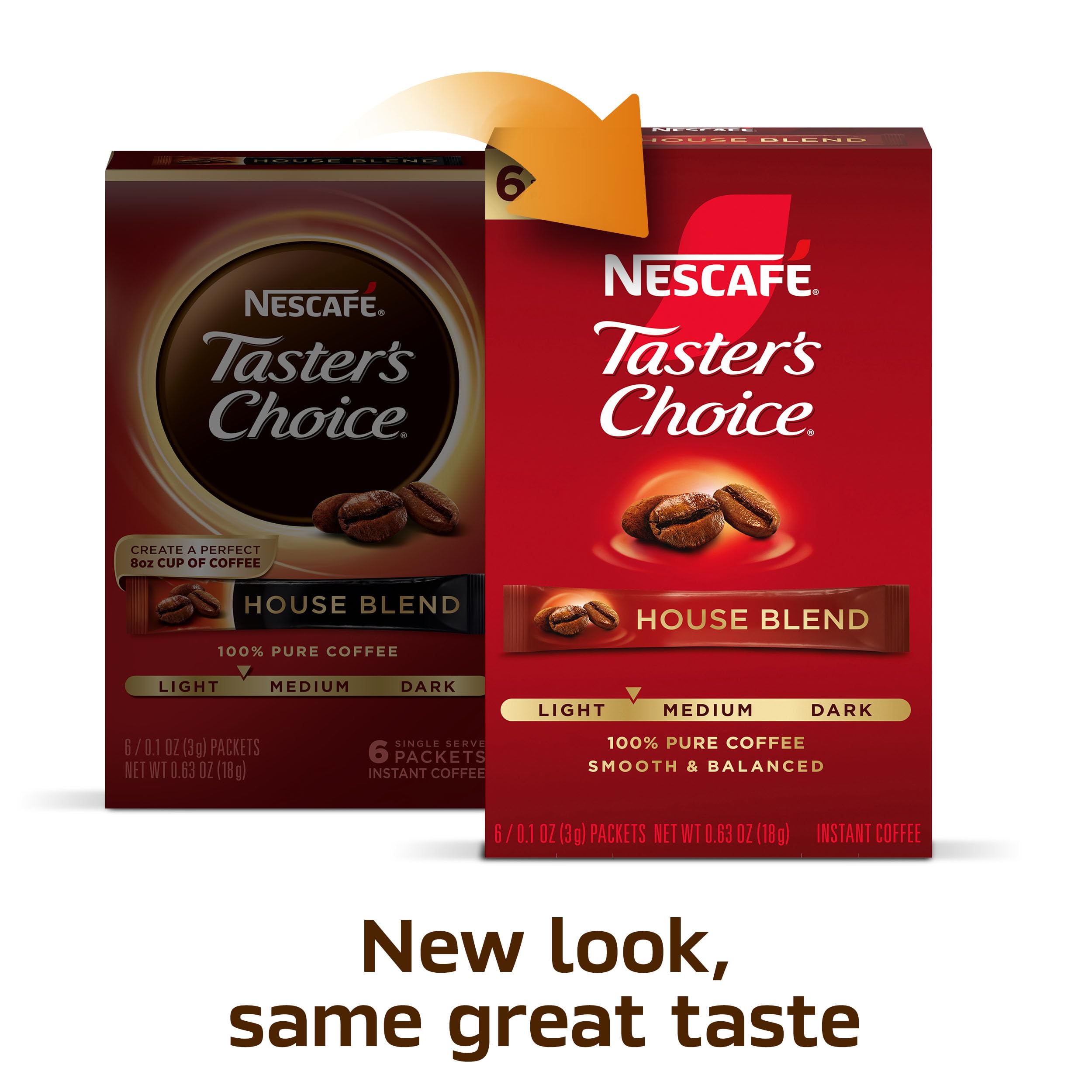 NESCAFÉ Taster's Choice café instantáneo disolviéndose en taza caliente