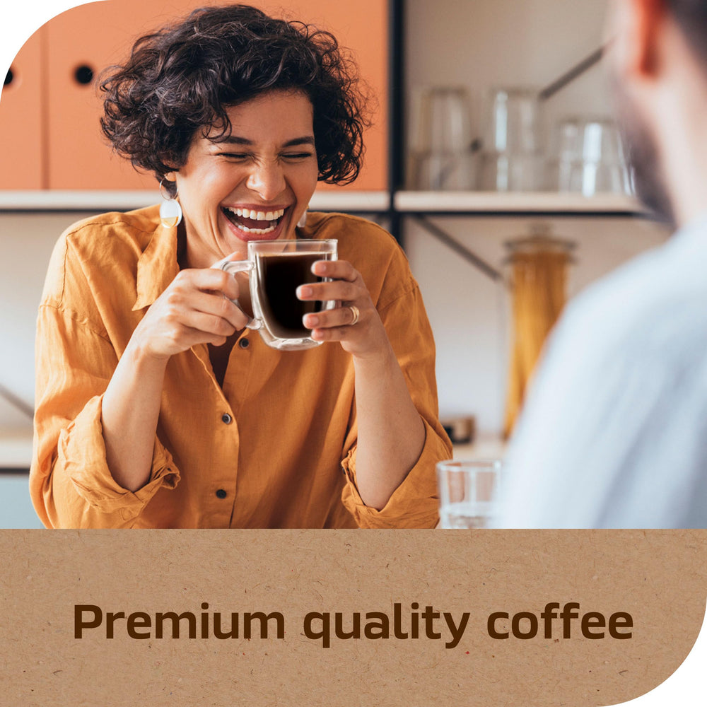 NESCAFÉ Taster's Choice etiqueta con información y beneficios claros