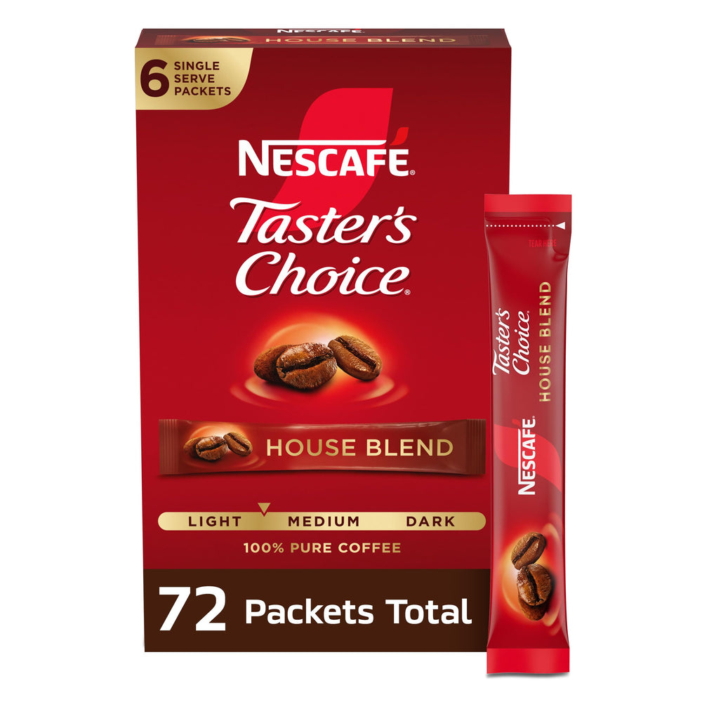 NESCAFÉ Taster's Choice frente del empaque mostrando conveniencia