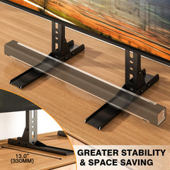 TAVR Furniture televisor montado en salón optimizando espacio y estilo