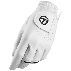TaylorMade primer plano de textura Hypertec y cuero que mejora agarre y durabilidad