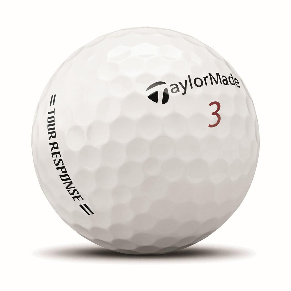 TaylorMade primer plano de superficie y hoyuelos para control aerodinámico