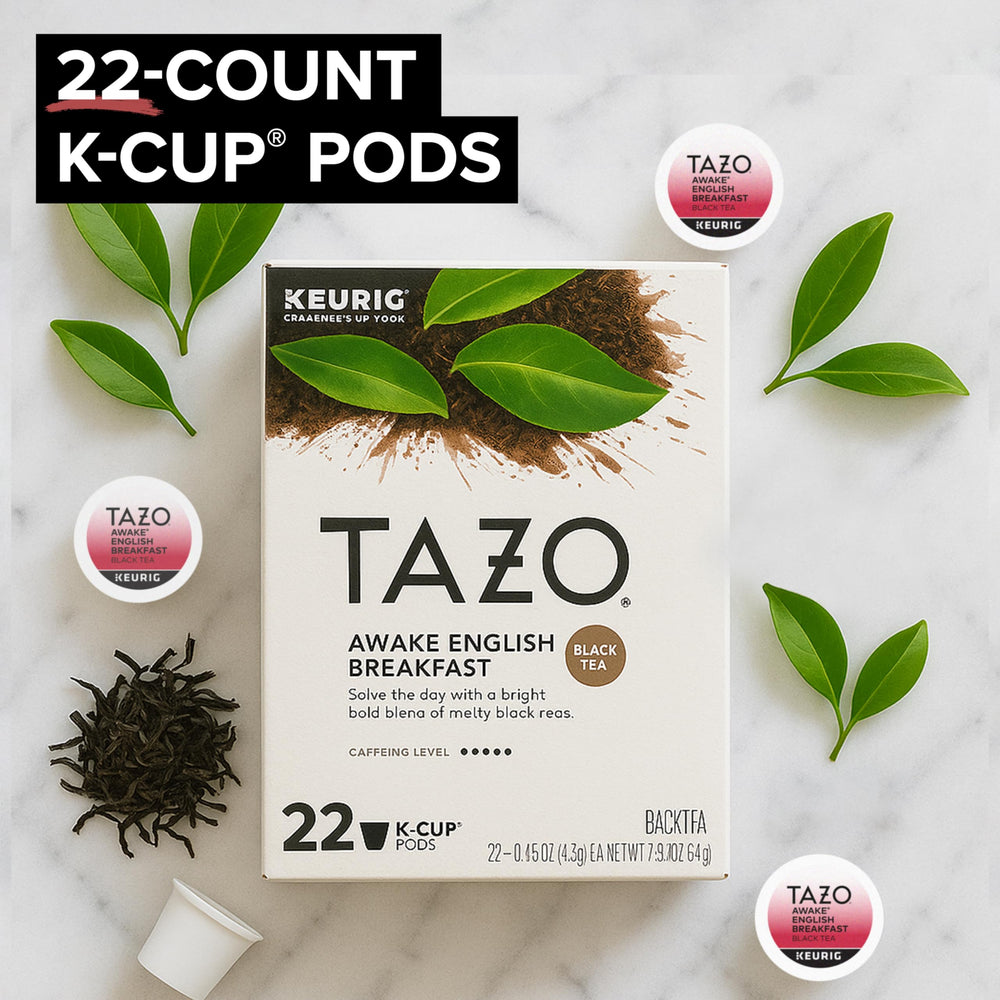 TAZO cápsula K-Cup detalle de la textura que facilita extracción consistente