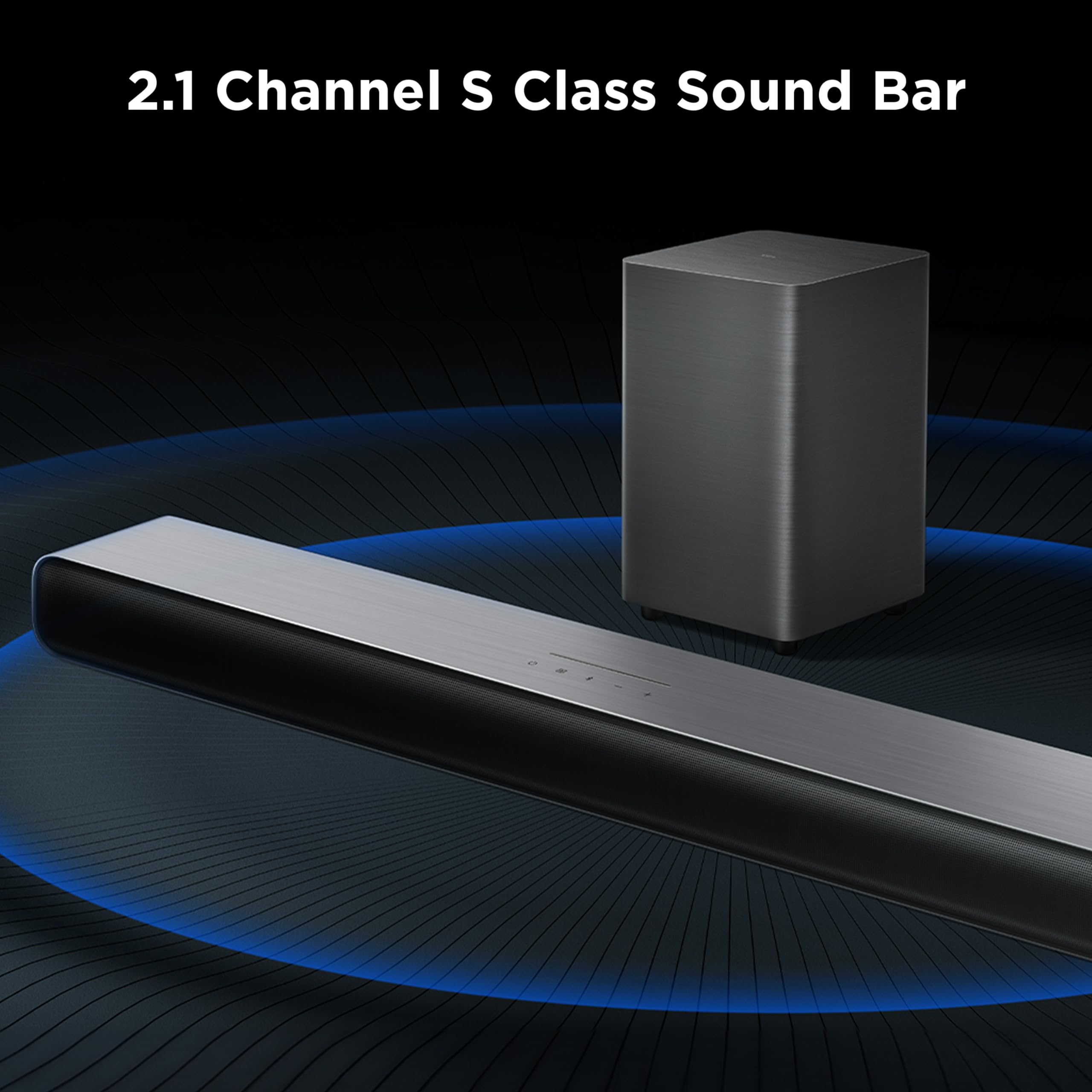 TCL subwoofer inalámbrico posicionado mostrando graves profundos