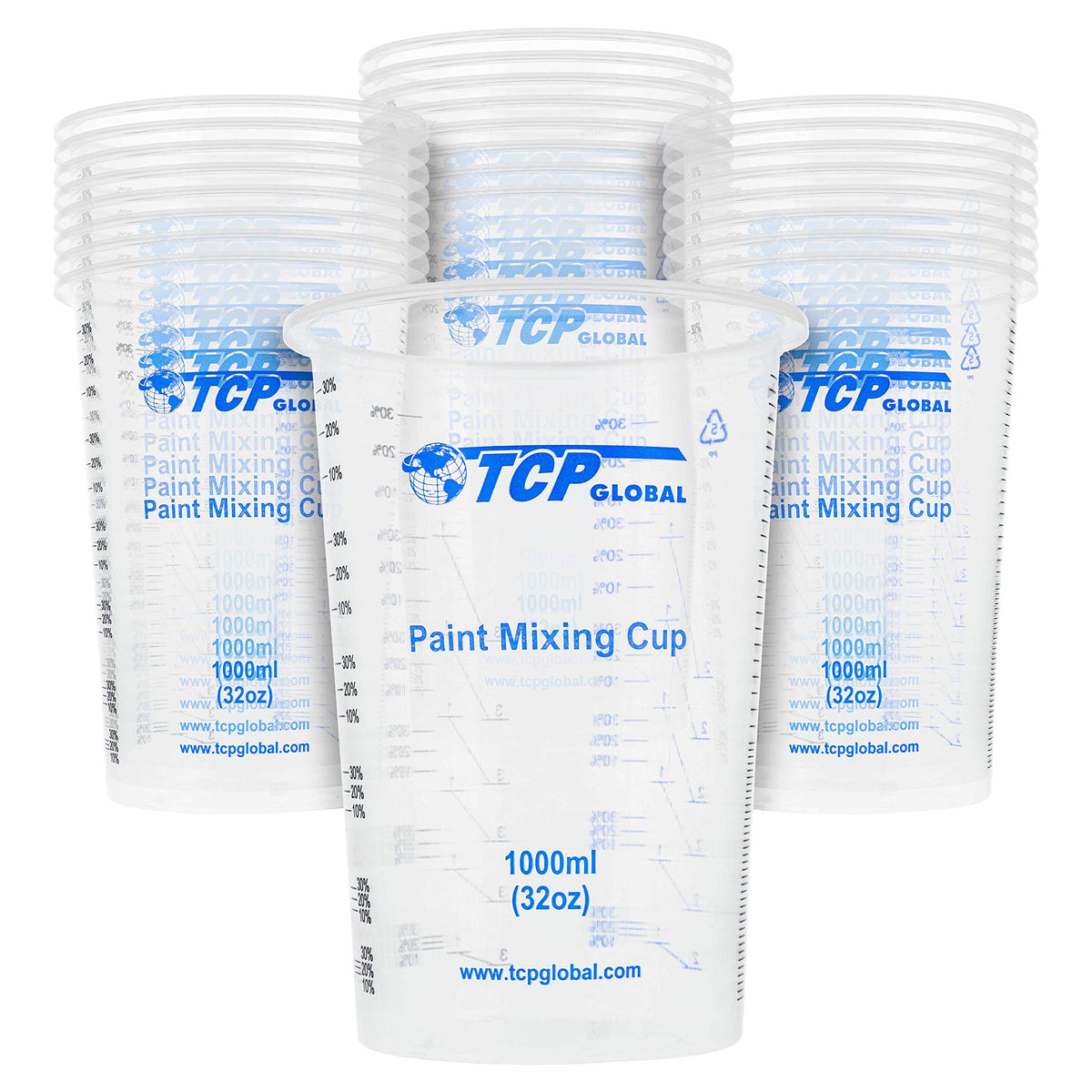 TCP Global vaso frontal mostrando capacidad y beneficio de medición clara