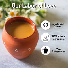 Tea India taza de chai preparada con leche, sabor robusto y cremoso