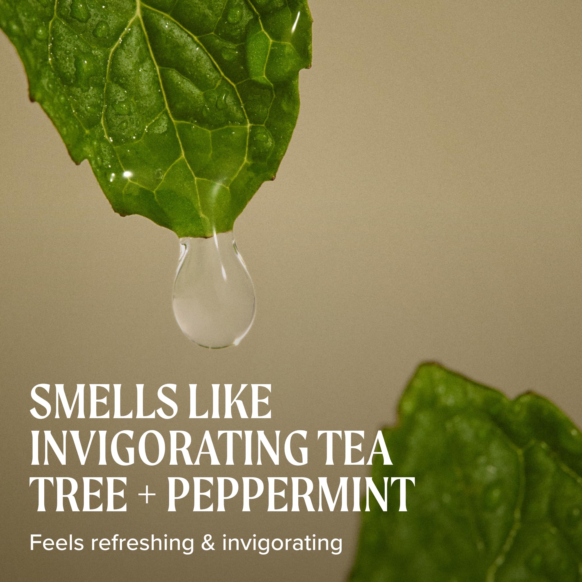 Tea Tree gel en baño junto a toalla para ambiente de uso diario