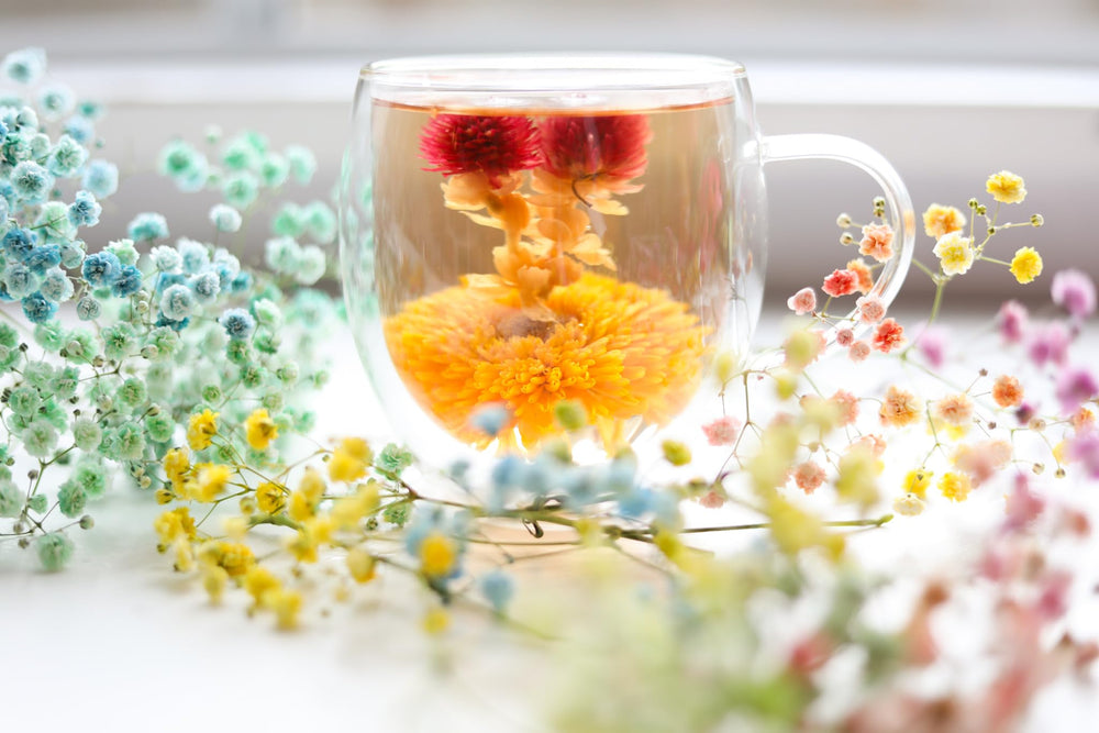 Teabloom sobres individuales que mantienen cada porción fresca
