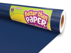 Teacher Created Resources rollo navy blue frente muestra color uniforme y montaje fácil