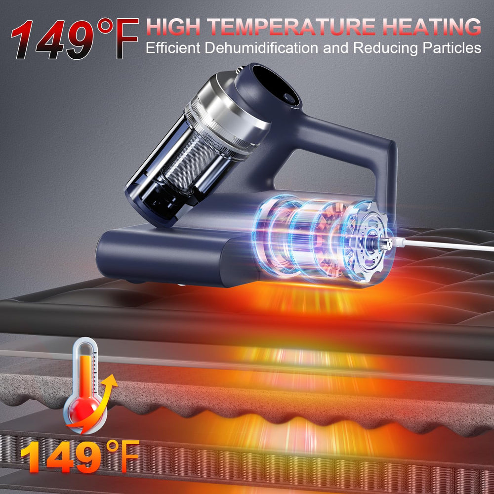 Teant filtro HEPA micro y doble cubeta separados para fácil limpieza y filtrado