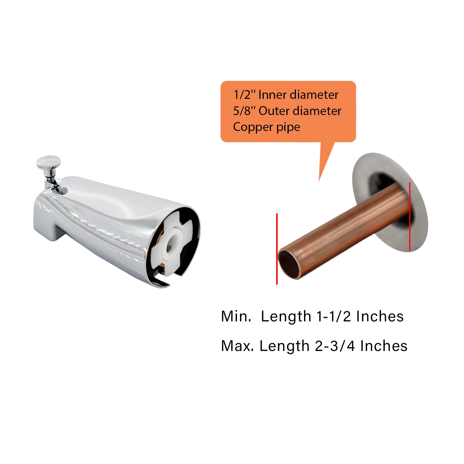 Tearel close-up of pull-up diverter handle highlighting simple switch-to-shower benefit