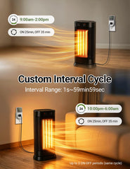 Techbee temporizador conectado a lámpara en salón automatizando iluminación