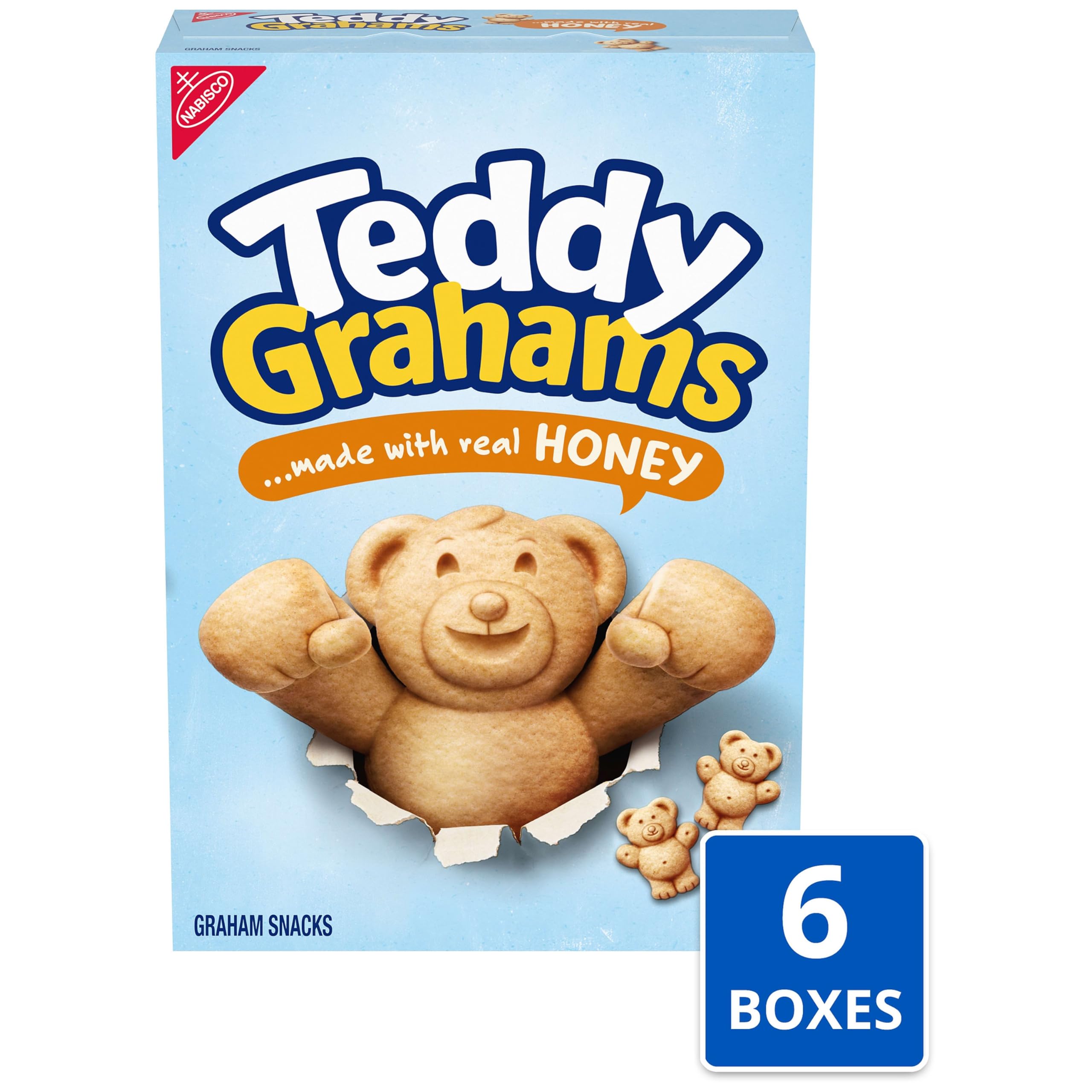 Teddy Grahams galletas en lonchera listas para llevar y disfrutar fuera