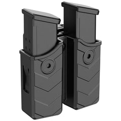 TEGE vista frontal del porta cargadores, ajuste universal seguro
