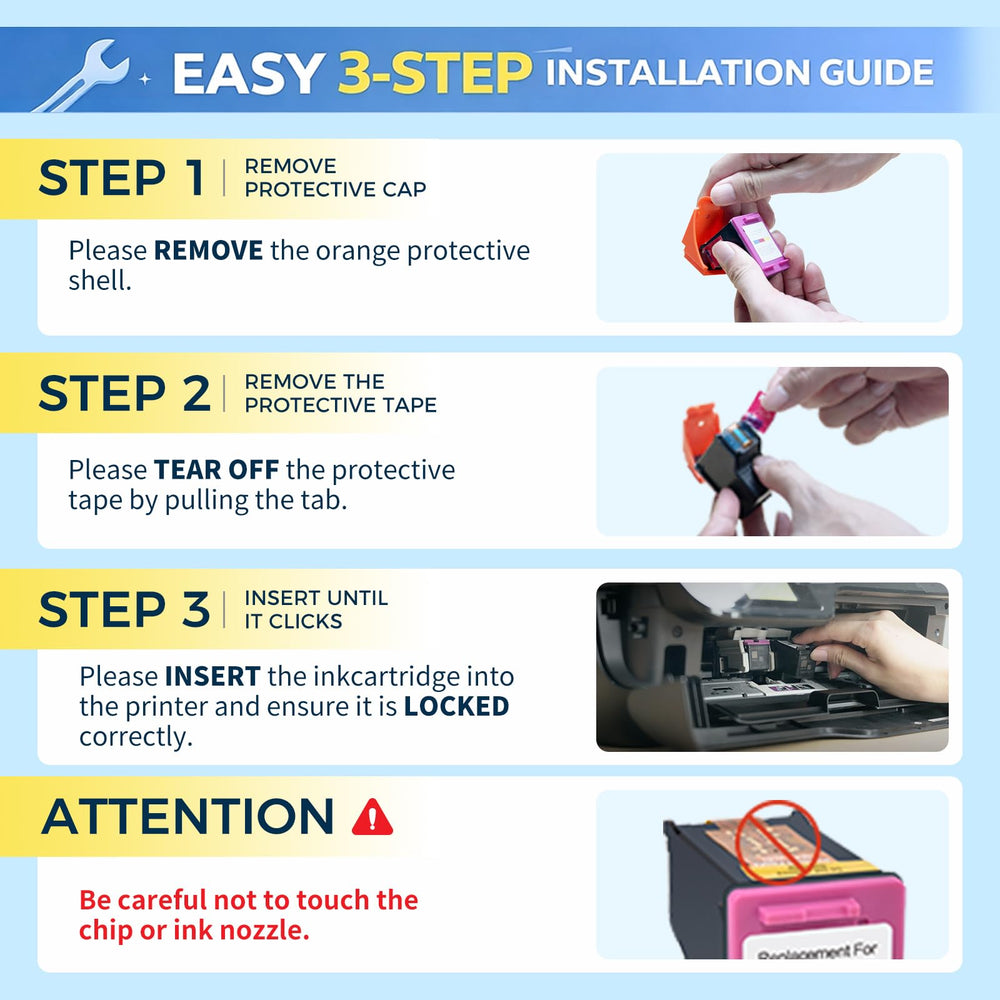 TEINO nozzle and chip detail emphasizing safe handling
