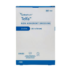 Telfa Pads detalle del núcleo absorbente destaca comodidad y absorción