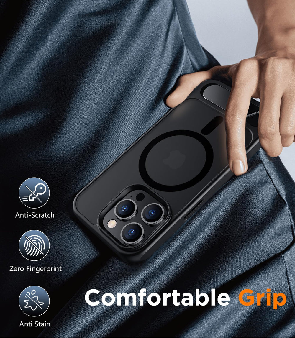 Temdan comparativa de tamaño junto a iPhone 13 Pro Max para escala