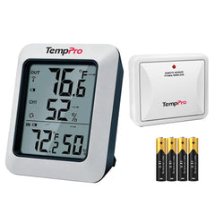 TempPro receptor frontal con pantalla clara y lectura rápida