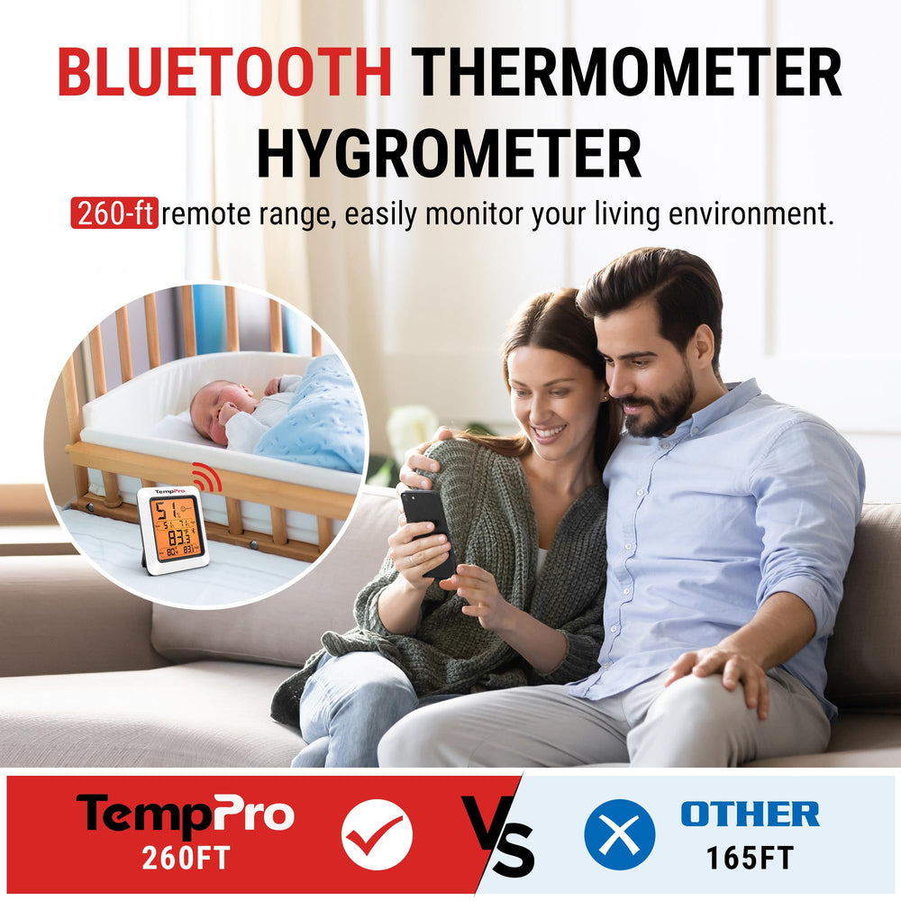 TempPro primer plano del sensor NTC para mediciones precisas y estables