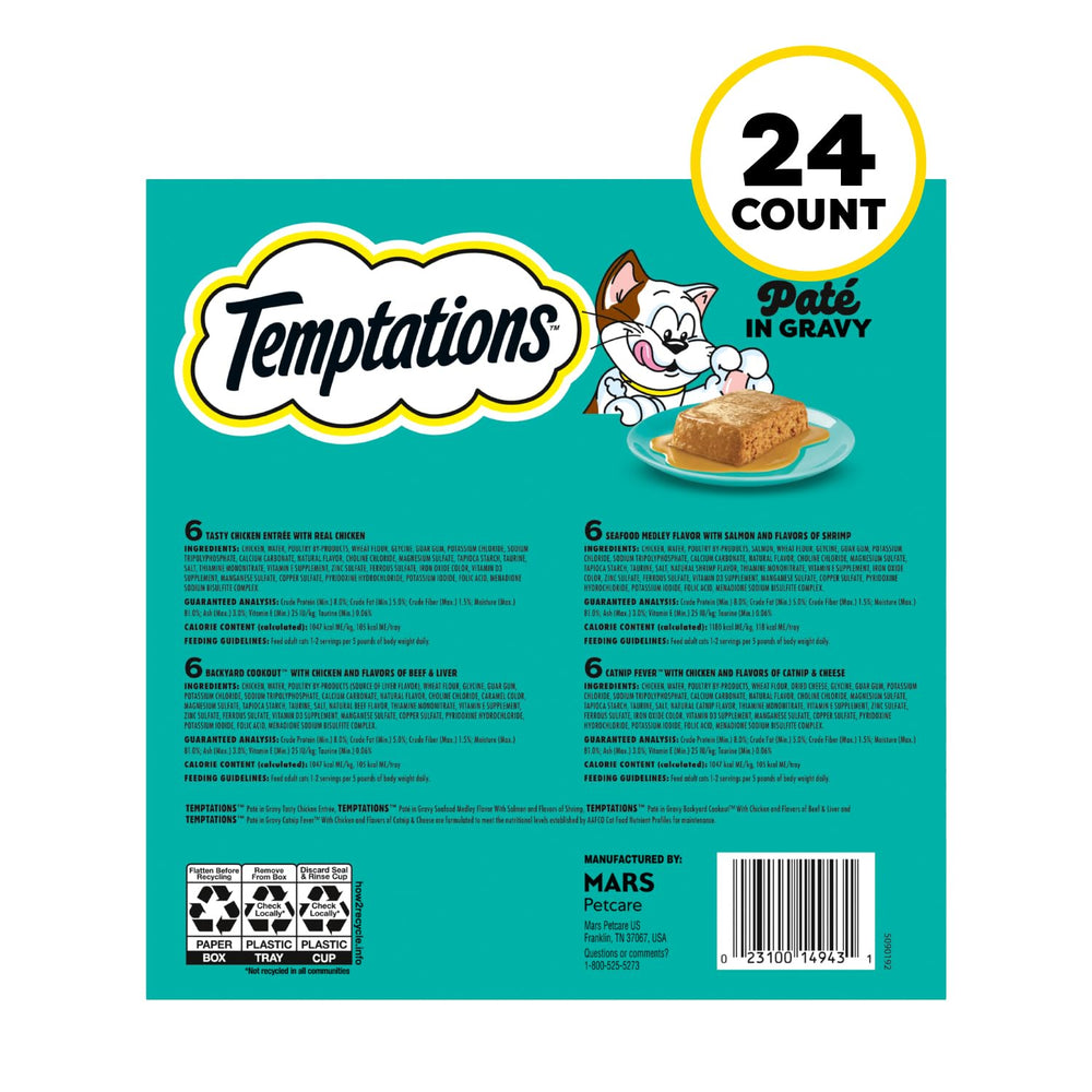 Temptations pack sobre encimera listo para alimentar y ahorrar tiempo