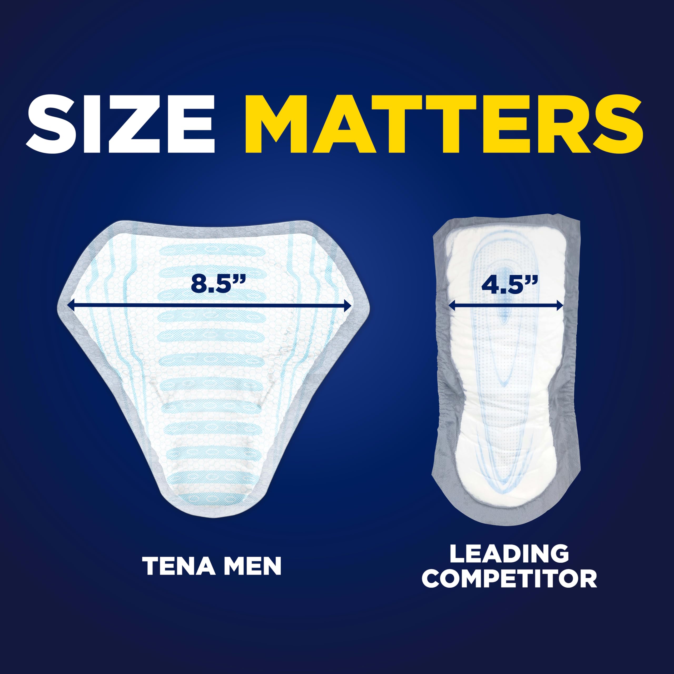 TENA protector envuelto individualmente para cambio discreto