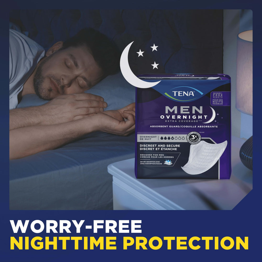 TENA superficie textil suave para mayor comodidad al dormir
