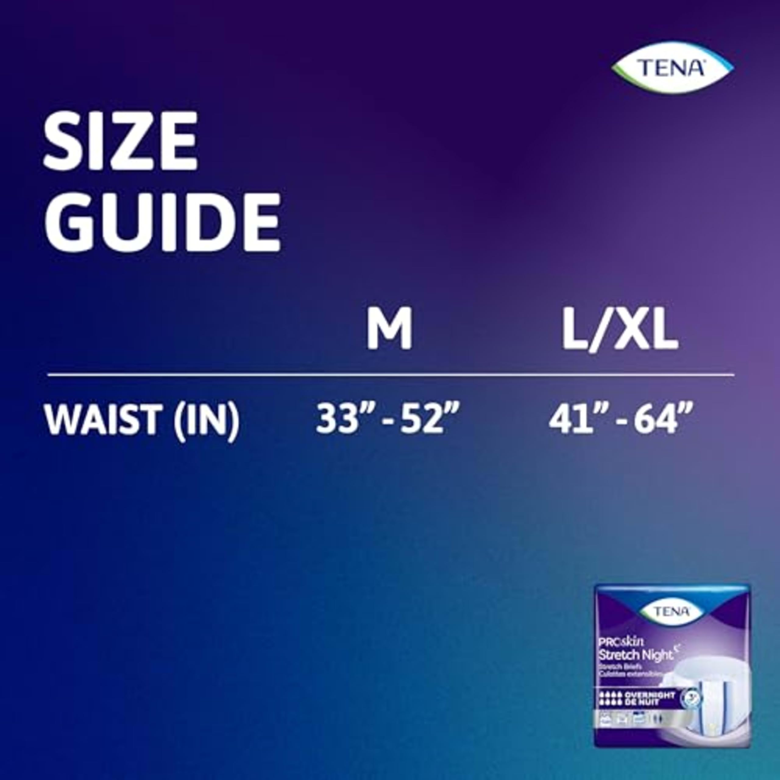 Interior absorbente TENA Proskin con zona azul Instadri para absorción rápida y piel seca