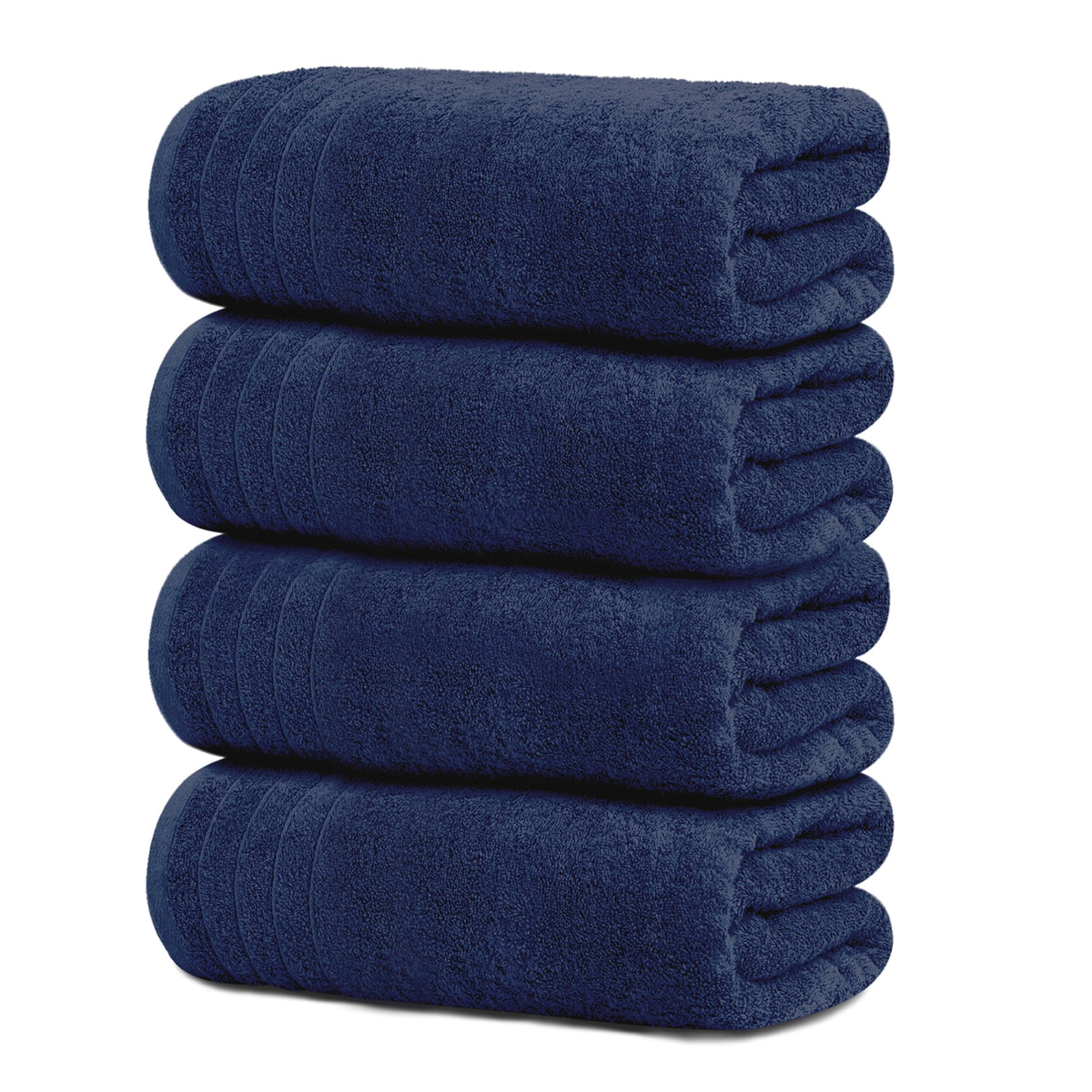 Tens Towels vista frontal del paquete navy, gran capacidad y estética