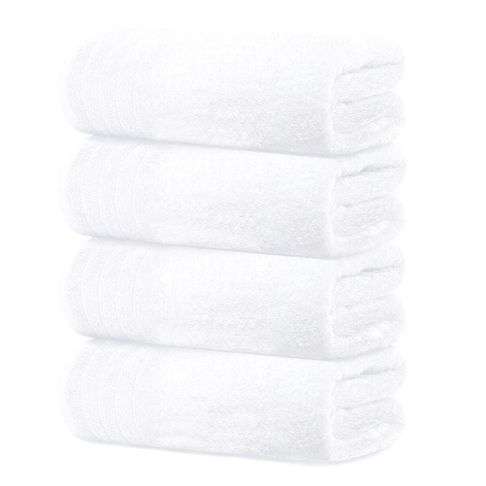 Tens Towels vista frontal del paquete mostrando tamaño y blanco limpio