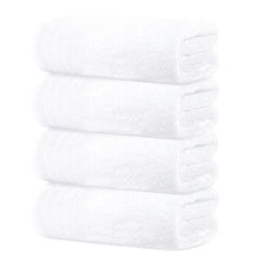 Tens Towels vista frontal del paquete mostrando tamaño y blanco limpio