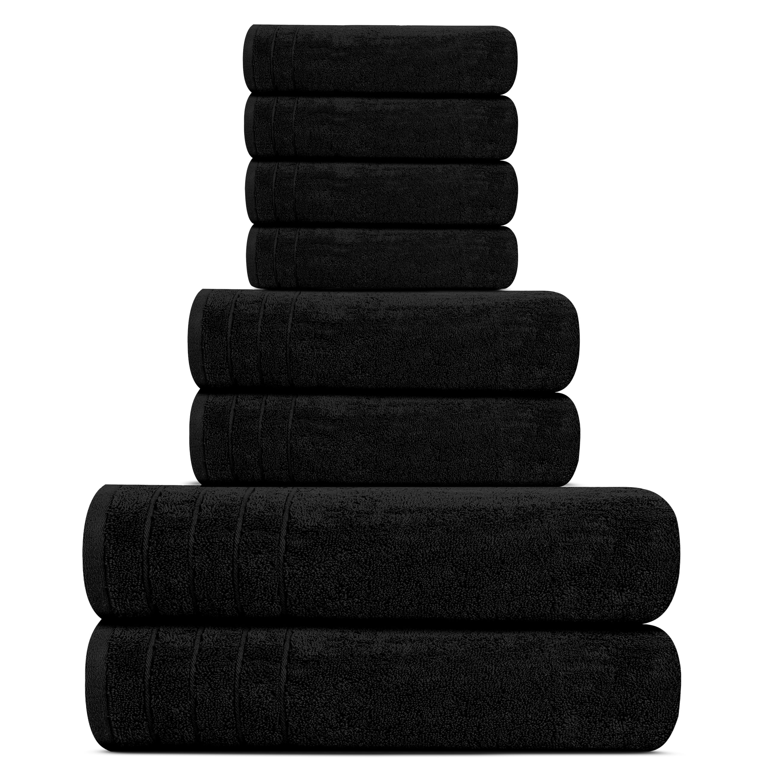 Tens Towels cuatro washcloths ordenadas mostrando versatilidad y color