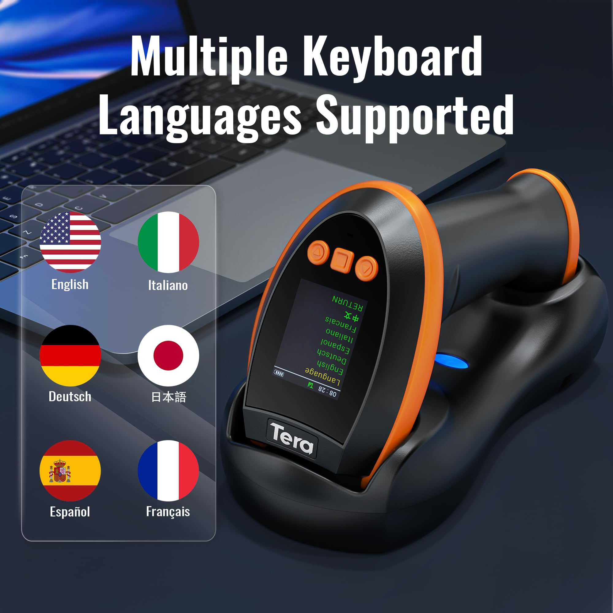 Tera HW0009 comparación en mano explica tamaño ergonómico