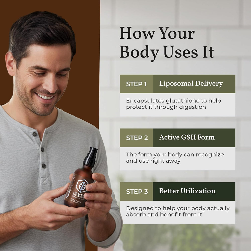 Terra Health Essentials mezcla en vaso demostrando fácil incorporación a bebidas