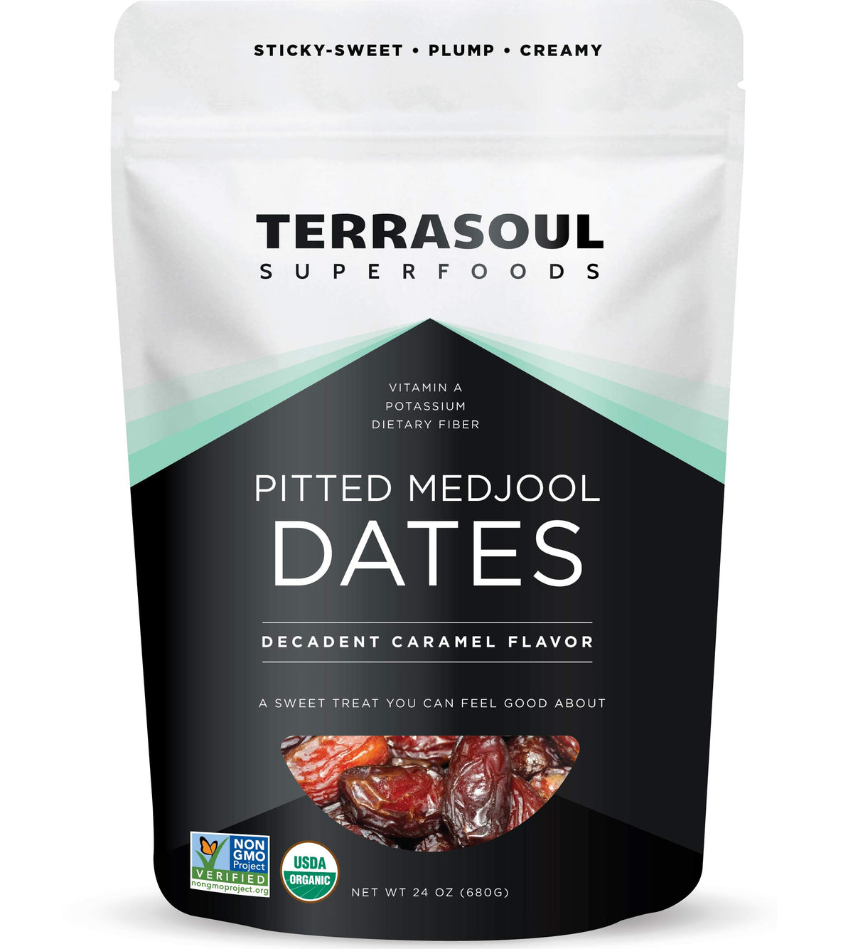 Terrasoul Superfoods front packaging showing 1.5 lb bag and ready-to-eat convenience