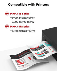 TESEN cartucho instalado en impresora Canon demostrando compatibilidad