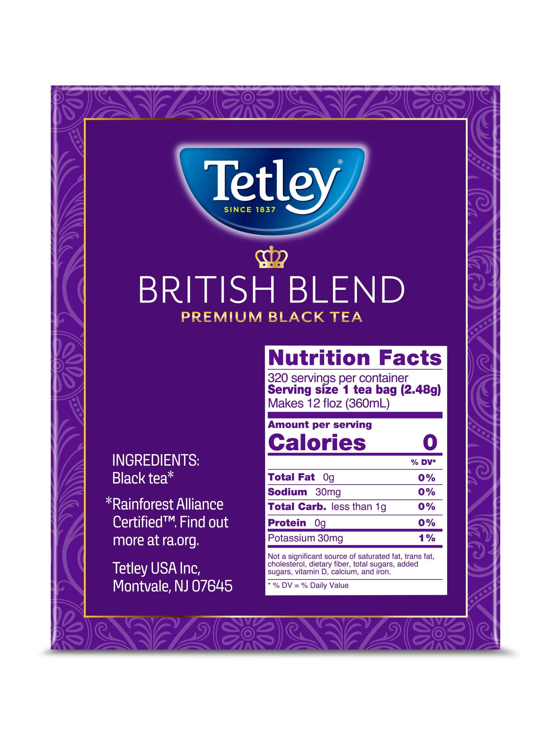 Taza caliente Tetley infusionando para sabor intenso y reconfortante