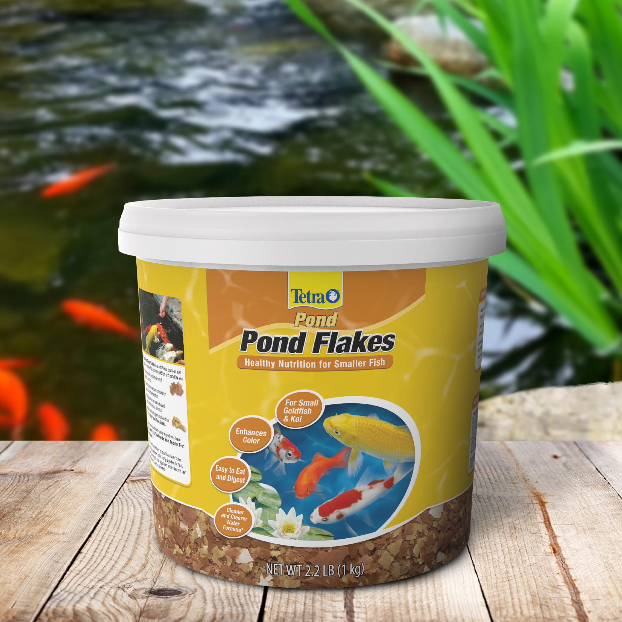 Tetra presentación del paquete de 2.2 oz ideal para mantenimiento diario