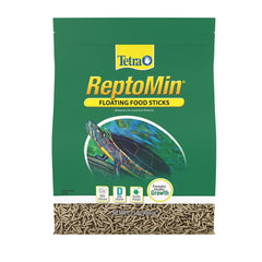 Tetra ReptoMin paquete frontal mostrando presentación de 900 g y beneficio práctico