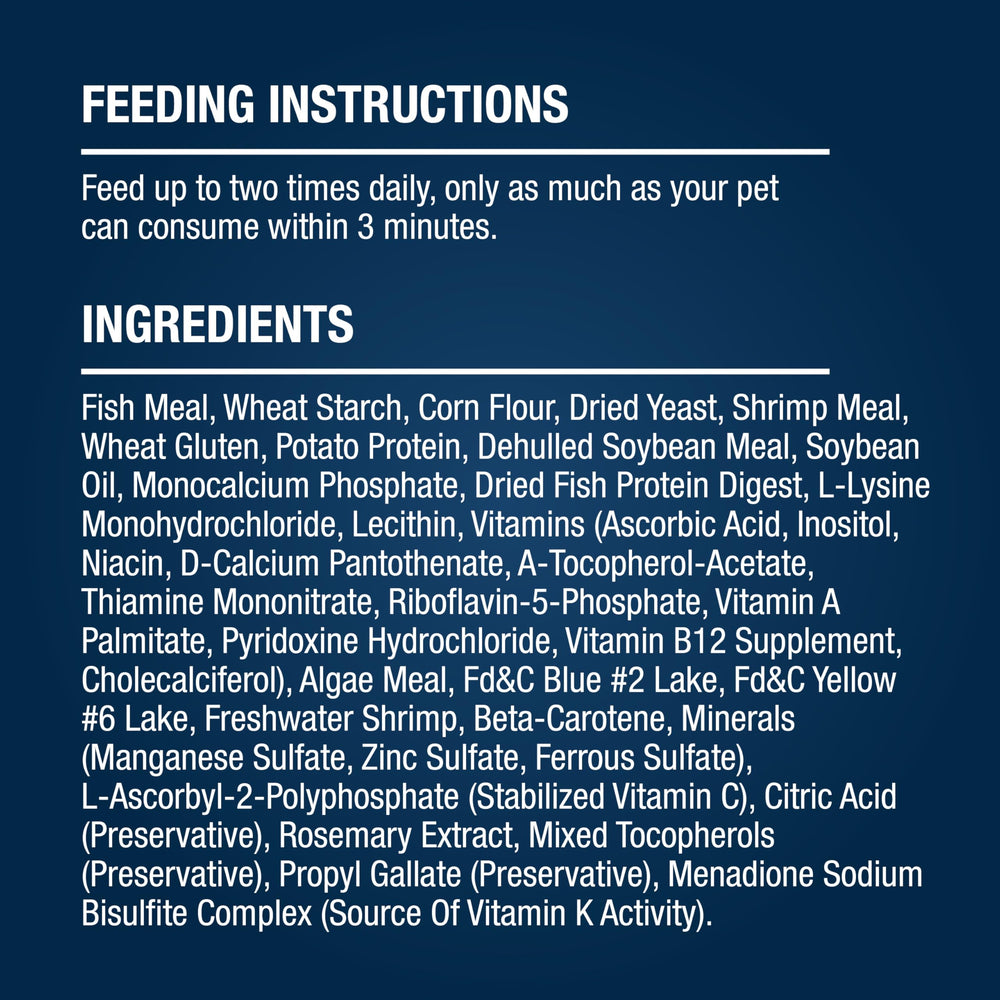 Tetra instrucciones de uso y dosificación para alimentación segura