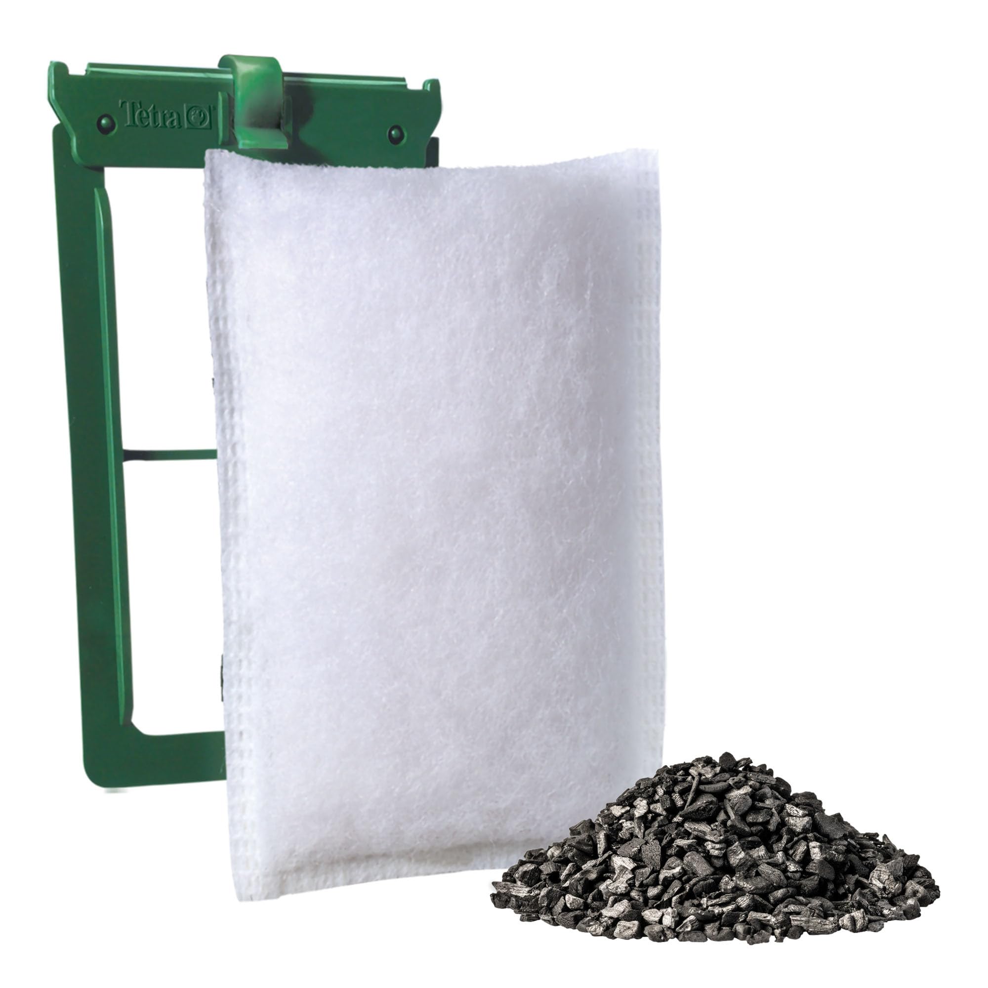 Tetra primer plano de malla dual que atrapa residuos