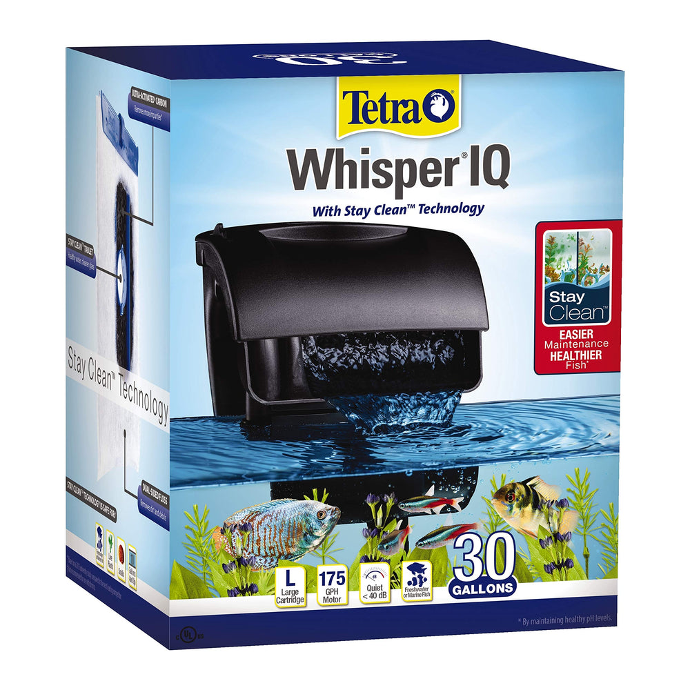 Tetra Whisper IQ vista frontal mostrando diseño compacto y facilidad de montaje