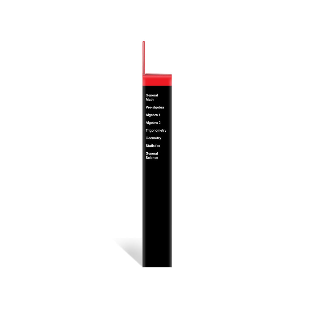 Texas Instruments perfil lateral que muestra tamaño compacto y fácil transporte