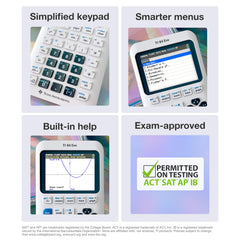 Texas Instruments TI-84 Evo pantalla amplia con gráficos claros que facilitan ver patrones