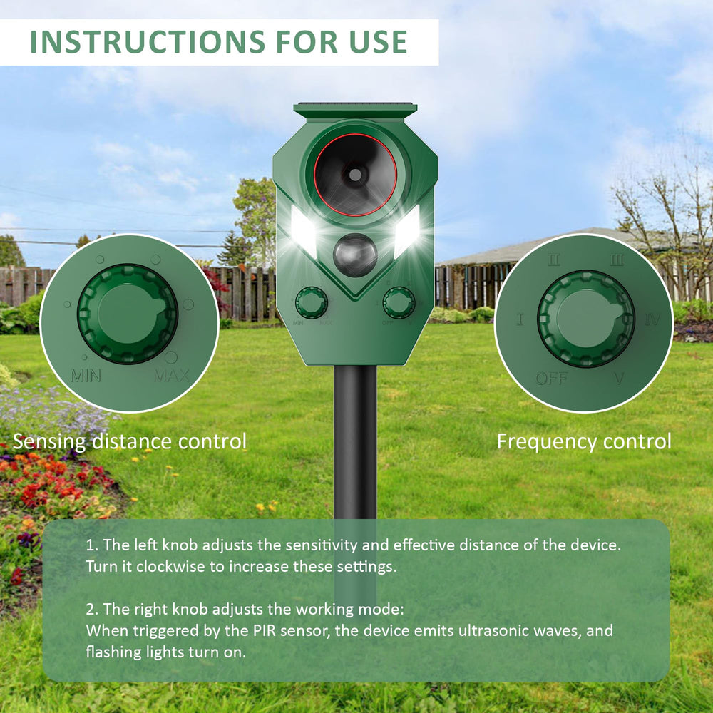 TFKK stake inserted in soil showing size and scale for easy installation benefit