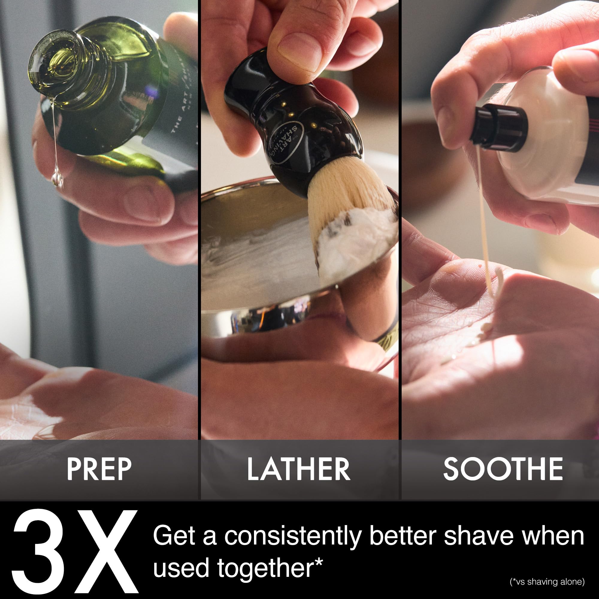 The Art of Shaving aplicación sobre barba que protege la piel del filo