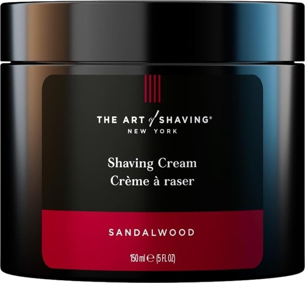 The Art of Shaving crema Sandalwood frontal, hidratación visible